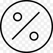圆形按钮的除法符号图标-空若网 圆形按钮的除法符号图标-空若网