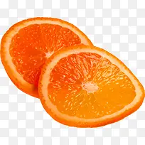 橙色简约橘子片装饰图案-空若网 橙色简约橘子片装饰图案-空若网