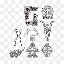 ���⽨���񻨺ڰױ߿�-������