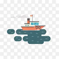扁平化轮船-空若网 扁平化轮船-空若网