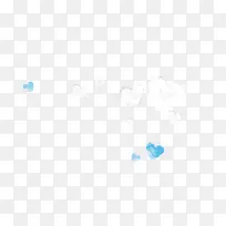 高清摄影白色蓝色爱心小云朵-空若网 高清摄影白色蓝色爱心小云朵-空若网