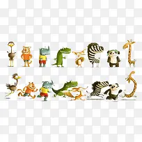 装饰动物图案-空若网 装饰动物图案-空若网