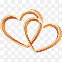 矢量立体爱心-空若网 矢量立体爱心-空若网