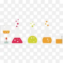 烧瓶集合矢量素材-空若网 烧瓶集合矢量素材-空若网