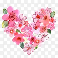 水彩爱心-空若网 水彩爱心-空若网