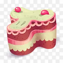 手绘蛋糕-空若网 手绘蛋糕-空若网