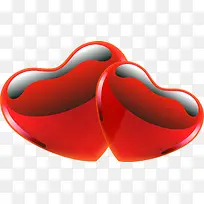 红色深空灰爱心-空若网 红色深空灰爱心-空若网