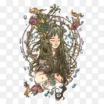 插画 背景-空若网 插画 背景-空若网