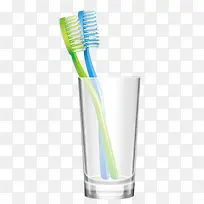 矢量牙刷杯子-空若网 矢量牙刷杯子-空若网