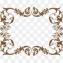 美式复古风花纹边框-空若网 美式复古风花纹边框-空若网
