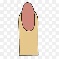 手绘的手指-空若网 手绘的手指-空若网