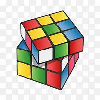 彩色立体魔方-空若网 彩色立体魔方-空若网