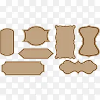 矢量欧式标签-空若网 矢量欧式标签-空若网