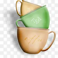 卡通手绘杯子-空若网 卡通手绘杯子-空若网