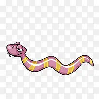 手绘卡通蛇-空若网 手绘卡通蛇-空若网