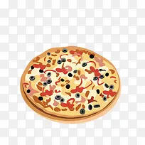 手绘卡通披萨-空若网 手绘卡通披萨-空若网