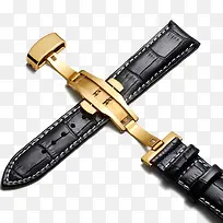 金扣黑皮手表带-空若网 金扣黑皮手表带-空若网