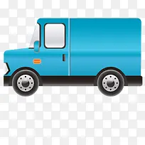 手绘卡通货车矢量图-空若网 手绘卡通货车矢量图-空若网