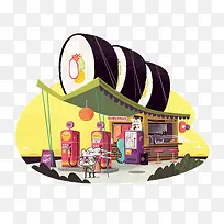 寿司店-空若网 寿司店-空若网