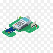 创意设计刷卡机图-空若网 创意设计刷卡机图-空若网