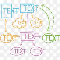 彩色手绘手账图表-空若网 彩色手绘手账图表-空若网