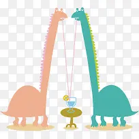 两只长颈鹿-空若网 两只长颈鹿-空若网