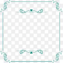 绿色欧式花纹边框-空若网 绿色欧式花纹边框-空若网