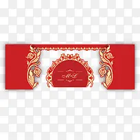 婚礼红色背景素材-空若网 婚礼红色背景素材-空若网
