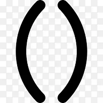 括号分组符号图标-空若网 括号分组符号图标-空若网