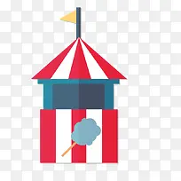 矢量扁平化小卖部-空若网 矢量扁平化小卖部-空若网