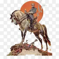 插画-君临天下-空若网 插画-君临天下-空若网