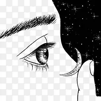 黑白创意设计插画-空若网 黑白创意设计插画-空若网