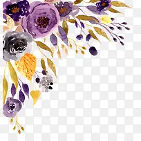 水彩花-空若网 水彩花-空若网