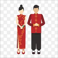 扁平化旗袍-空若网 扁平化旗袍-空若网