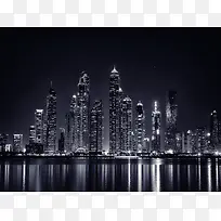 繁华都市夜景高清摄影合成-空若网 繁华都市夜景高清摄影合成-空若网