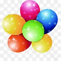 彩色手绘绚丽气球-空若网 彩色手绘绚丽气球-空若网