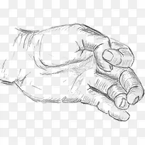 矢量手绘手指-空若网 矢量手绘手指-空若网