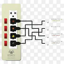 扁平化ppt图表类设计-空若网 扁平化ppt图表类设计-空若网