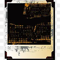 锈迹黑色层次橙色-空若网 锈迹黑色层次橙色-空若网