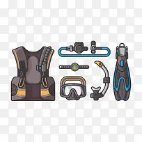 登山插画素材-空若网 登山插画素材-空若网