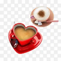 爱心咖啡杯-空若网 爱心咖啡杯-空若网