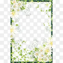 美丽花卉边框相框-空若网 美丽花卉边框相框-空若网