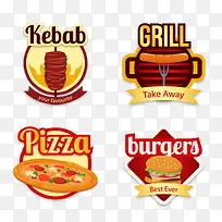 矢量汉堡包-空若网 矢量汉堡包-空若网