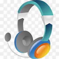 耳麦png矢量素材-空若网 耳麦png矢量素材-空若网