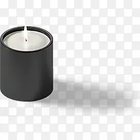 手绘黑色茶蜡杯子-空若网 手绘黑色茶蜡杯子-空若网