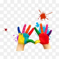 彩色的双手-空若网 彩色的双手-空若网