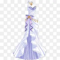 白色礼服图片-空若网 白色礼服图片-空若网