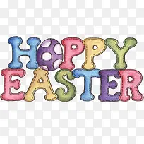 ‘happyeaster彩色手绘-空若网 ‘happyeaster彩色手绘-空若网