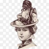 Ӣ��Ů��PNGʸ���ز�-������