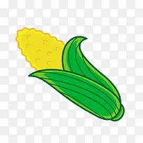 手绘玉米素材-空若网 手绘玉米素材-空若网